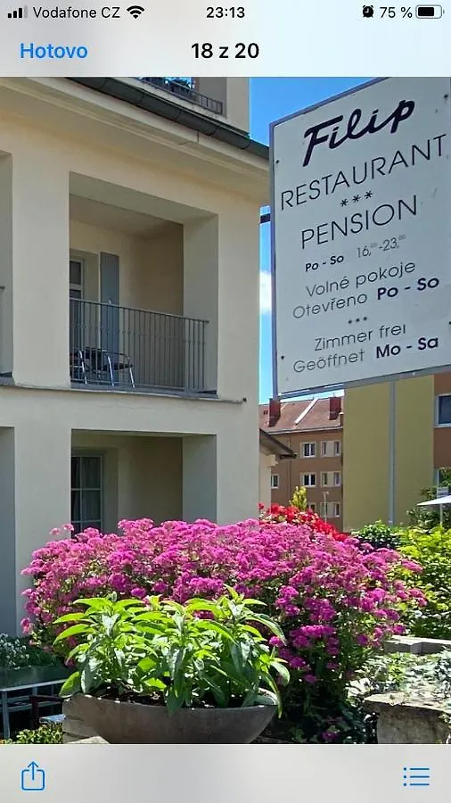 Pension a restaurace Filip II Mariánské Lázně